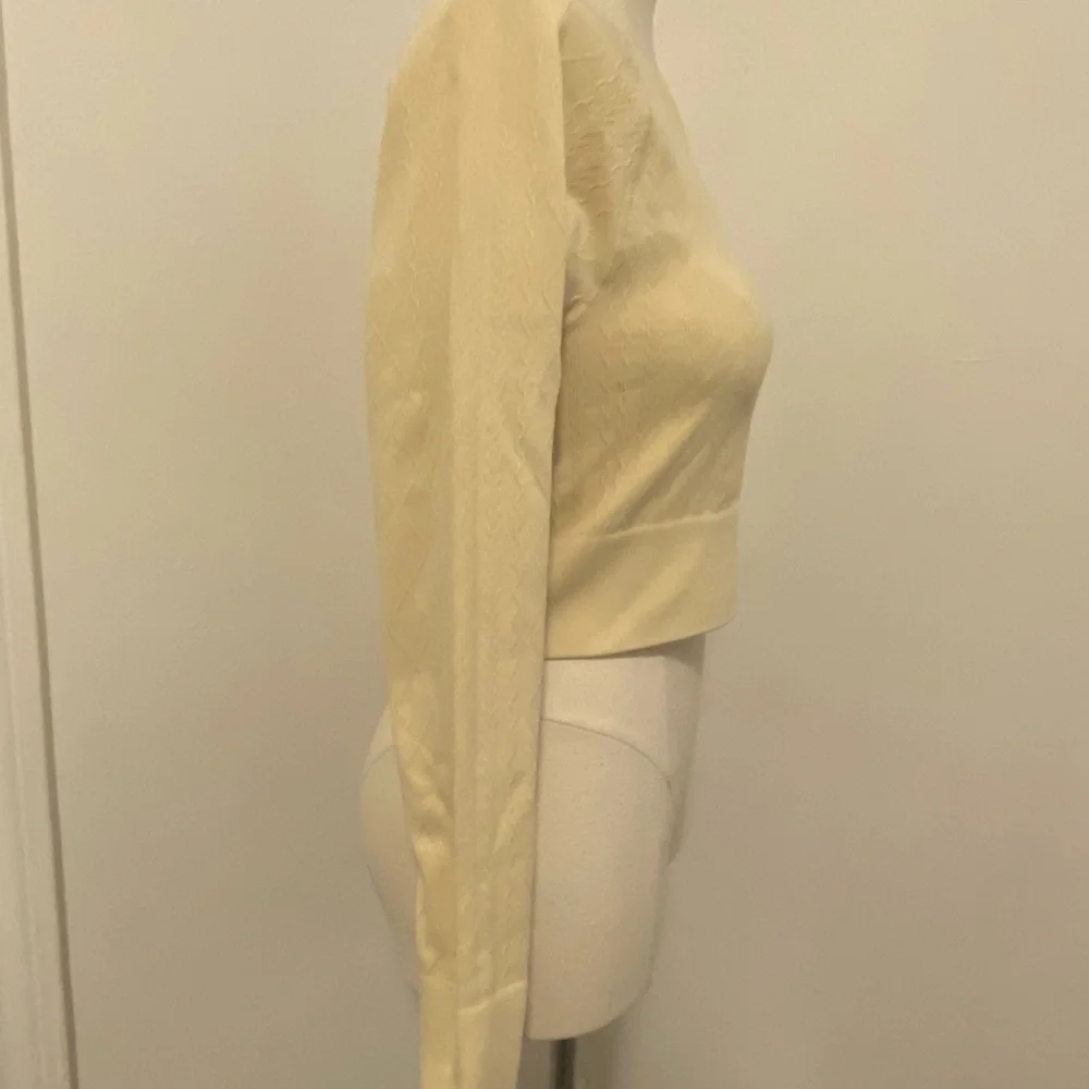 JoyLab Cream Long Sleeve Top